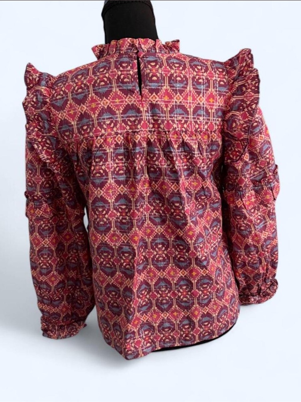 Sezane Ruffled Blouse - Picture 2 of 3